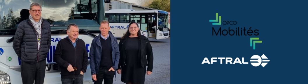 AFTRAL investit avec l'OPCO Mobilités Bretagne dans un nouvel autocar GNC